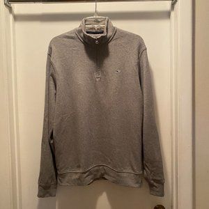 Vineyard Vines Grey Quarter Zip
